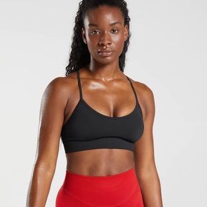 Gymshark Sweat Seamless Sports Bra Black